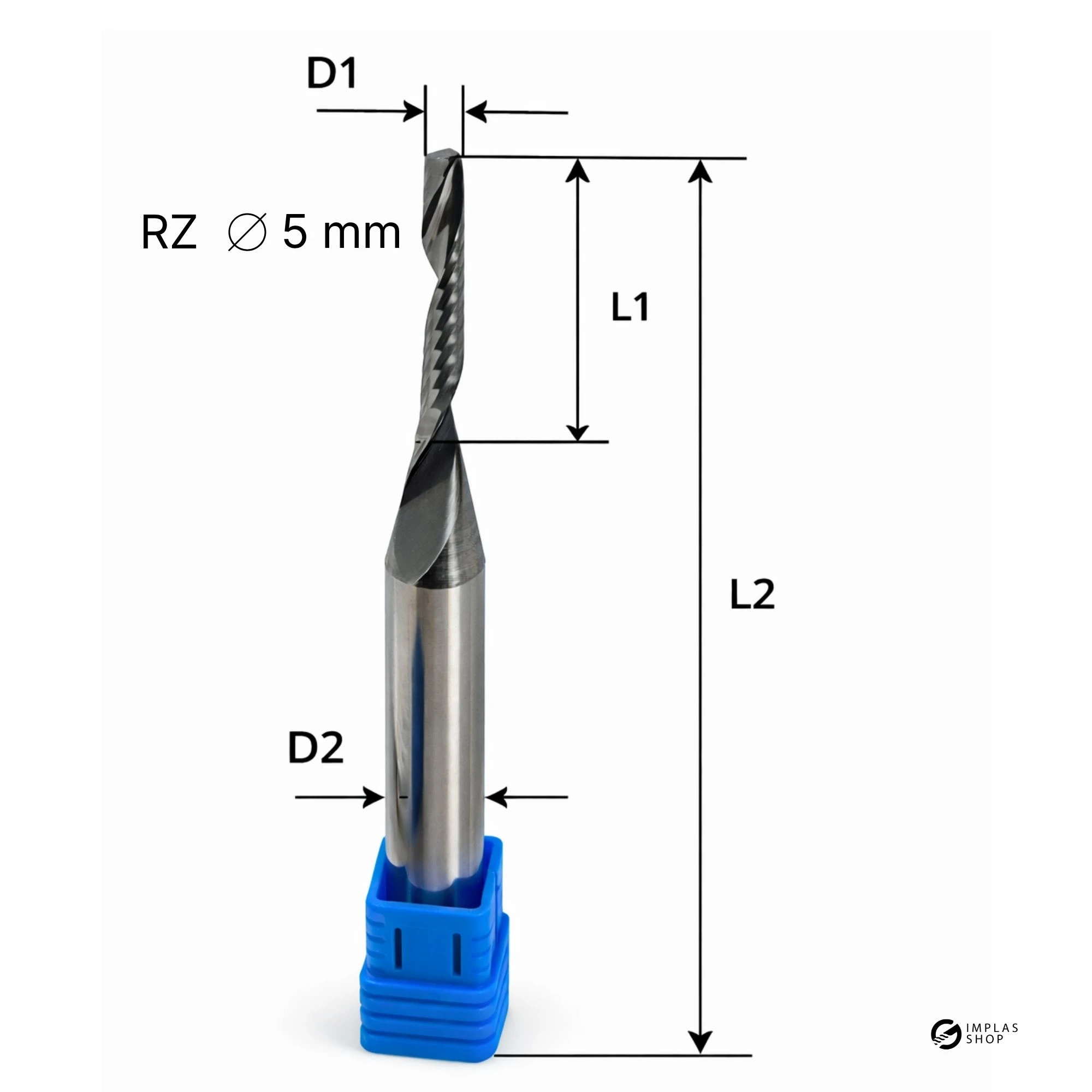 Einschneider RZ 5 mm Durchmesser